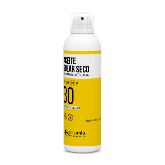 Aceite Solar Seco SPF 30