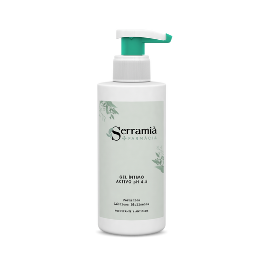 Gel íntimo activo pH 4.5