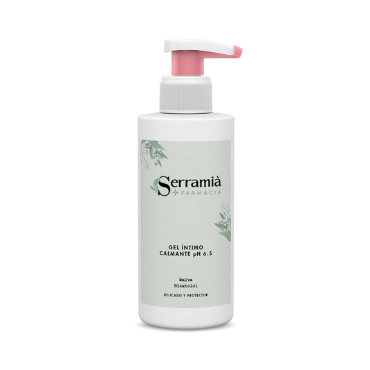 Gel íntimo calmante pH 6.5